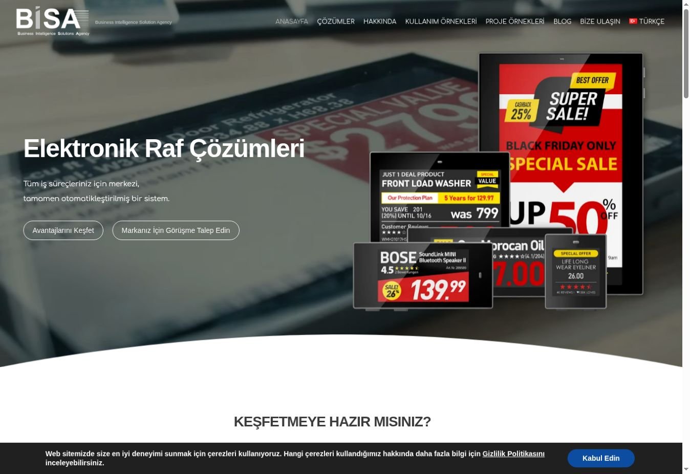 BISA teknoloji sitesi